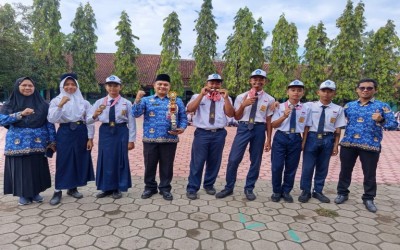 SMPN 1 Poncowarno Raih Juara Umum III POPDA Atletik 2025